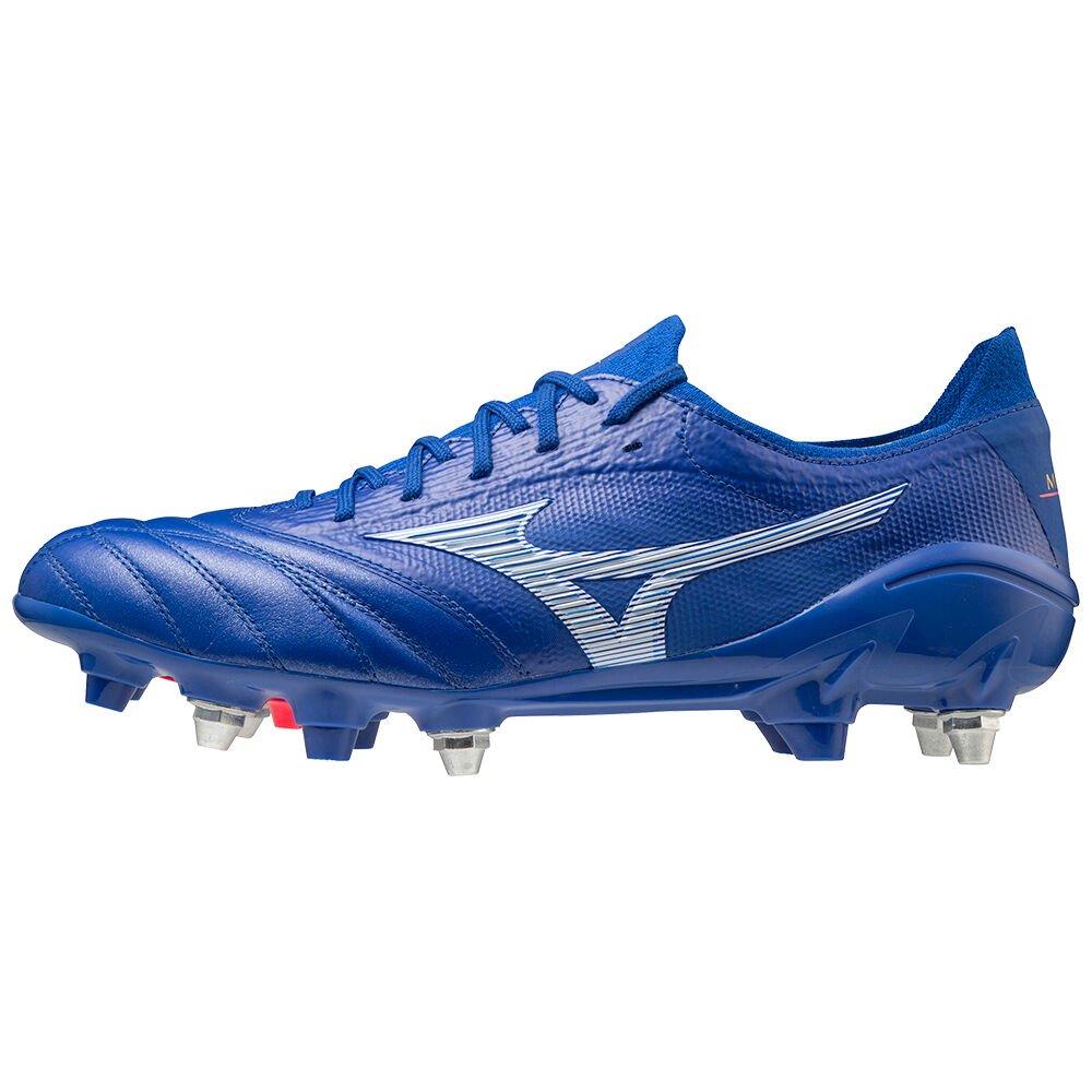 Mizuno Men's Soccer Cleats Morelia Neo 3 beta Japan Mix Blue/White - KNDSVMH-72